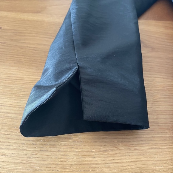 NWOT Calvin Klein Cropped Shawl Collar Jacket - Black - S - Picture 5 of 7